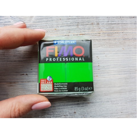 FIMO Professional oven-bake polymer clay, sapgreen, Nr. 5, 85 gr