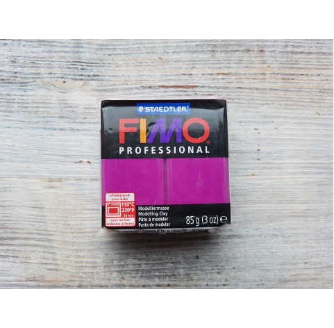 FIMO Professional oven-bake polymer clay, violet, Nr. 61, 85 gr