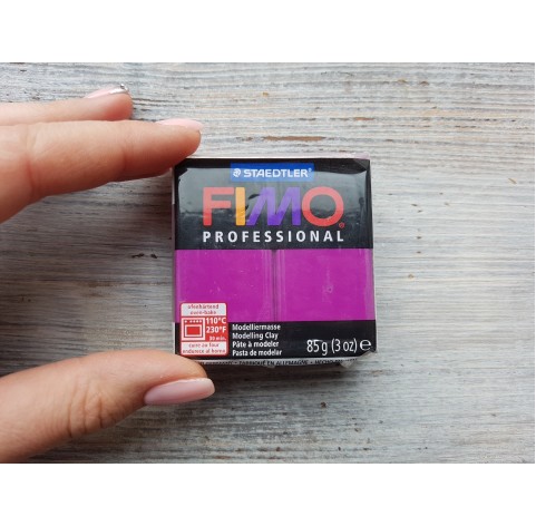 FIMO Professional oven-bake polymer clay, violet, Nr. 61, 85 gr