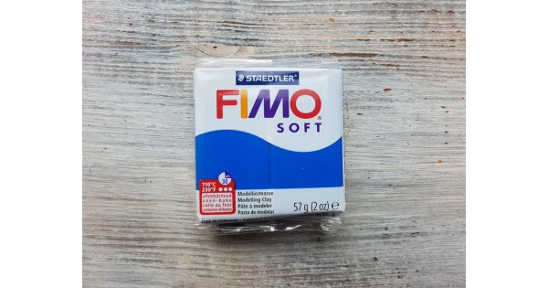 PATE POLYMERE FIMO bleu d'aqua 57 gr REF 8020-305