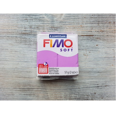 FIMO Soft oven-bake polymer, lavender, Nr. 62, 57 gr