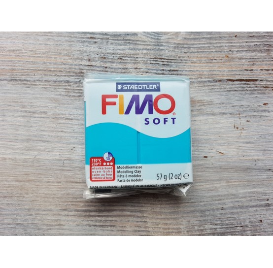 FIMO Soft oven-bake polymer clay, peppermint, Nr. 39, 57 gr