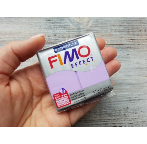 FIMO Effect oven-bake polymer clay, lilac (pastel), Nr. 605, 57 gr