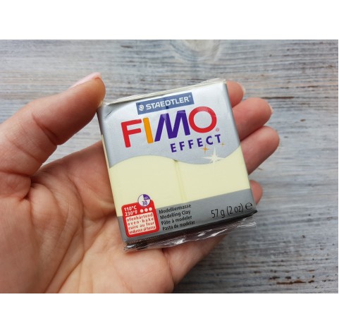 FIMO Effect oven-bake polymer clay, vanilla (pastel), Nr. 105, 57 gr