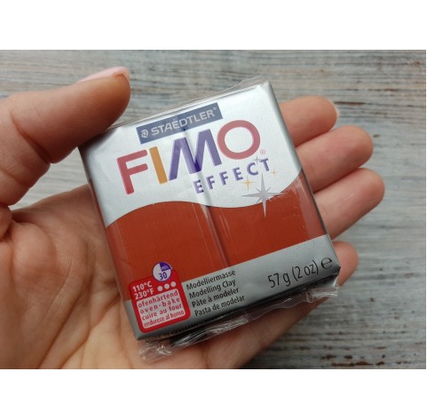 FIMO Effect oven-bake polymer clay, cooper (metallic), Nr. 27, 57 gr