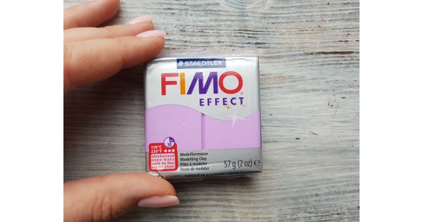 FIMO Arcilla Polimérica Soft & Effect 1.98 oz Violeta Morado Suave (61)