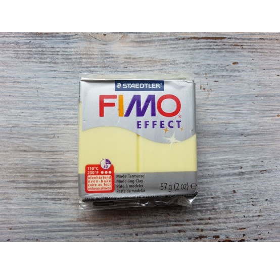 FIMO Effect oven-bake polymer clay, citrine quartz (gemstone), Nr. 106, 57 gr