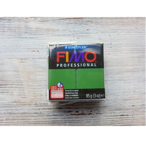 FIMO Professional oven-bake polymer clay, leaf green, Nr. 57, 85 gr