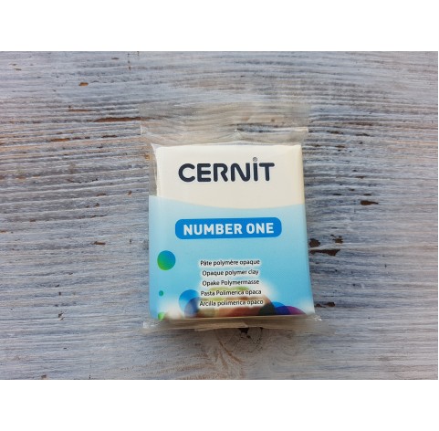 Cernit Number One oven-bake polymer clay, champagne, Nr. 045, 56 gr