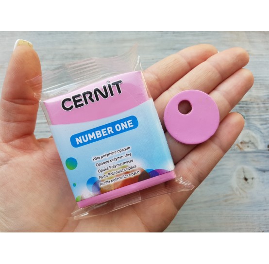 Cernit Number One oven-bake polymer clay, fuchsia, Nr. 922, 56 gr