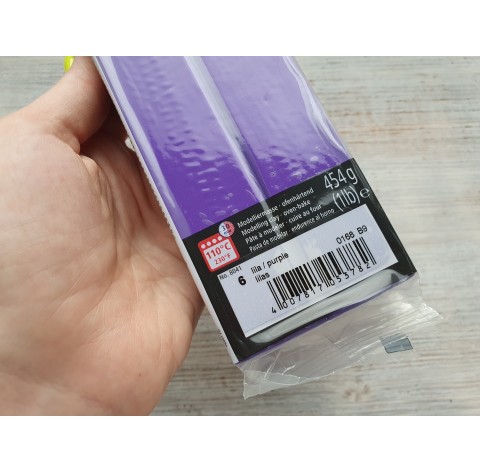 FIMO Professional oven-bake polymer clay, purple, Nr. 6, BIG PACKAGE 454 gr