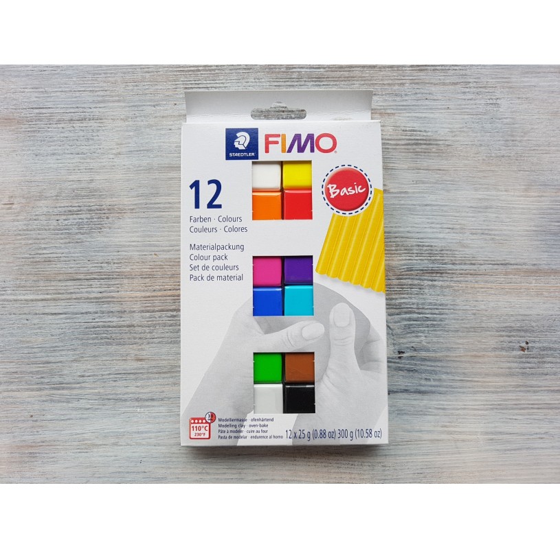 FIMO Polymer Clay, Full Range of Colours & Effects