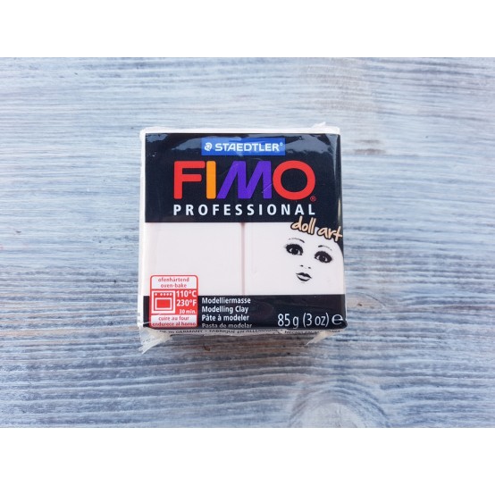 FIMO Professional Doll Art oven-bake polymer clay, rose, Nr. 432, 85 gr