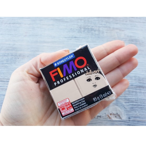 FIMO Professional Doll Art oven-bake polymer clay, sand, Nr. 45, 85 gr