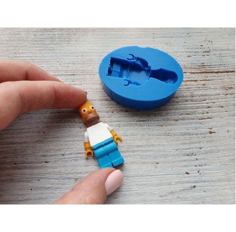 Silicone mold, Constructor figure, ~ 4.5*2.2 cm