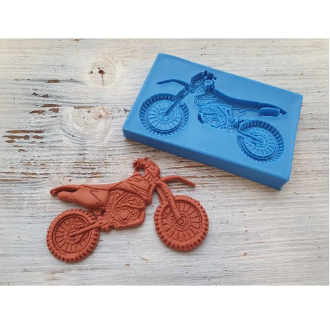 Silicone mold, Motorcycle, ~ 5.7*9 cm