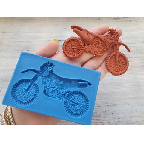 Silicone mold, Motorcycle, ~ 5.7*9 cm