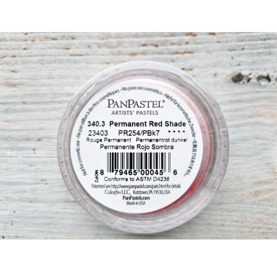 PanPastel soft pastel, Nr. 340.3, Permanent Red Shade