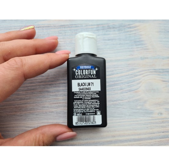 Dye for epoxy resins Colorfun Original, black, 25 ml