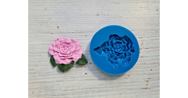 Silicone mold, Roses, small, 9 pcs., Modeling tools for sculpting leaves  and flowers, for home decor