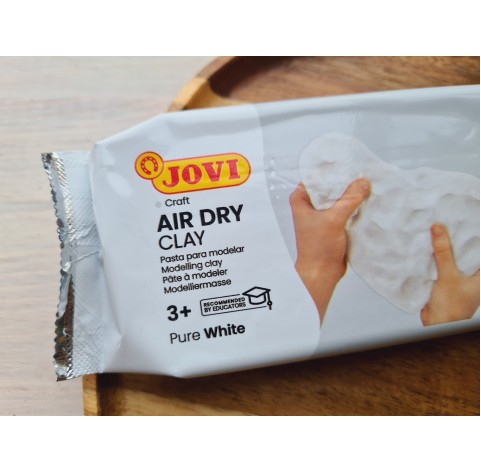 Jovi Air dry, white, modelling clay, 500g (17.63oz)