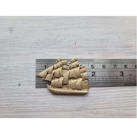 Silicone mold, Ship, ~ 4.5*3.2 cm