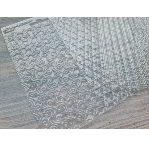 Makin's texture sheets, Set E, 11.5*17.7 cm