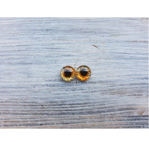 Glass eyes Brown 1, ~ Ø 0.8 cm