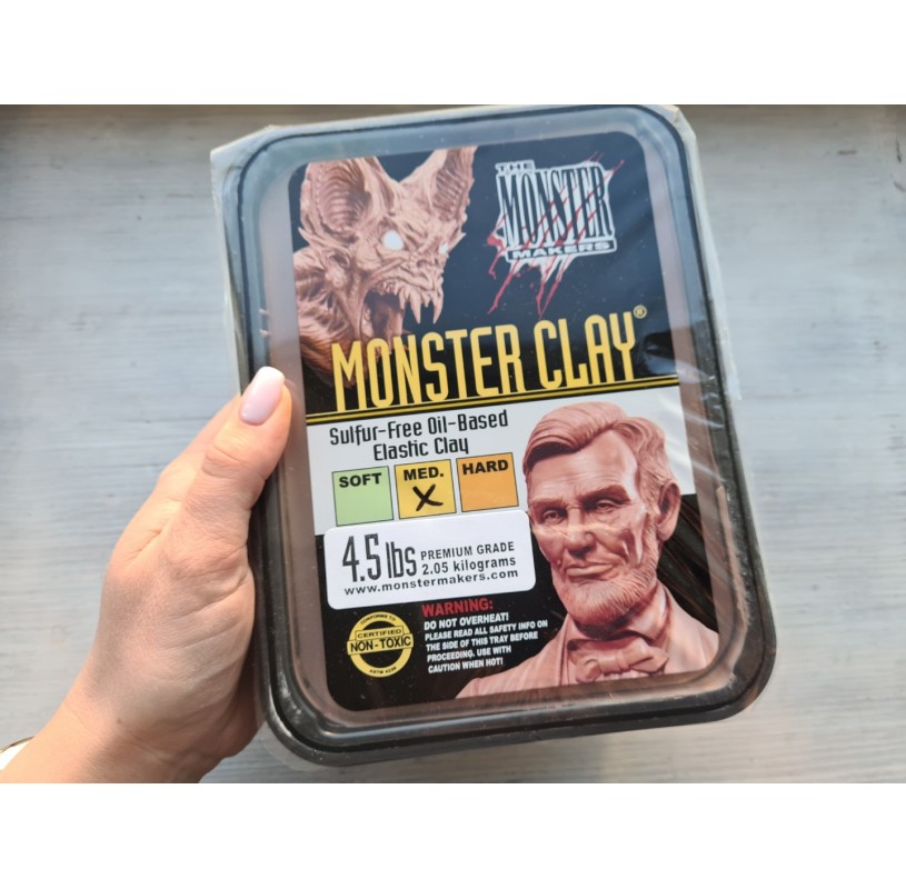 The Monster Makers - Monster Clay, Hard, 4.5 lb